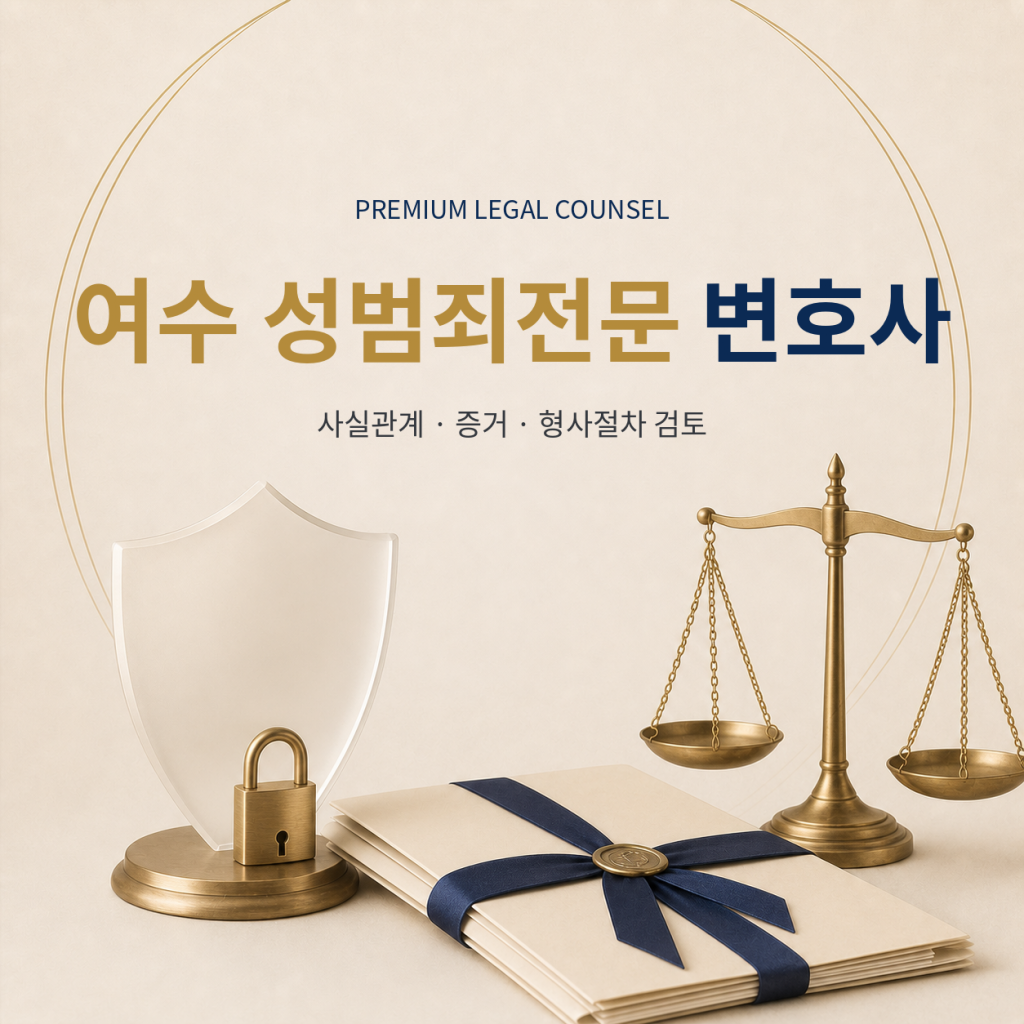여수 성범죄전문 변호사